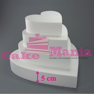 Cuore in polistirolo